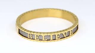 Forever Believe Bangle YG – Charriol