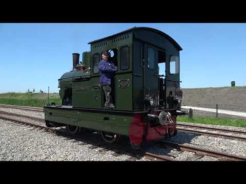 Museumstoomtram Hoorn-Medemblik / SHM-tramloc LTM 26 in actie