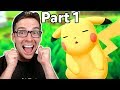 Pokemon Let's Go Pikachu — *NEW* Game Start! — Let's Play Gameplay Walkthrough — Part 1