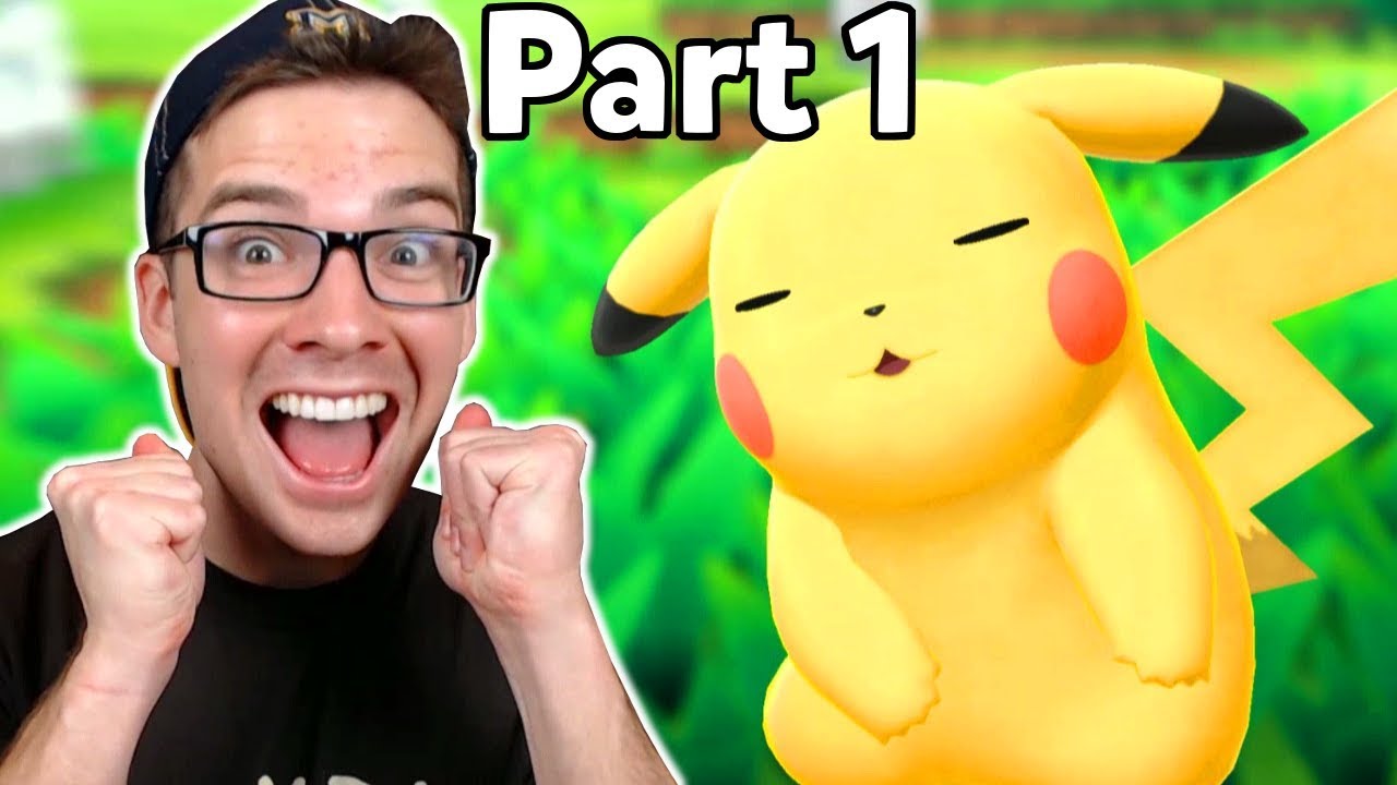 Pokemon Lets Go Pikachu New Game Start Lets Play Gameplay Walkthrough Part 1