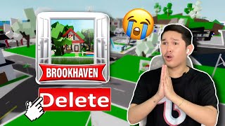 Goodbye Brookhaven sa (ROBLOX) wag niyo i-delete ang brookhaven!