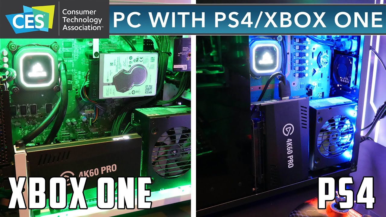 CES 2020: PC and PS4/Xbox One All In One System! - YouTube