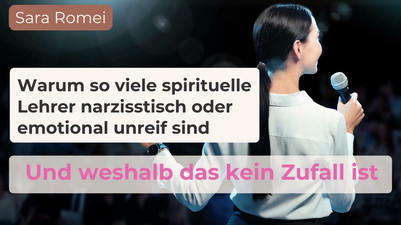 Warum so viele spirituelle Lehrer narzisstisch oder emotional unreif sind