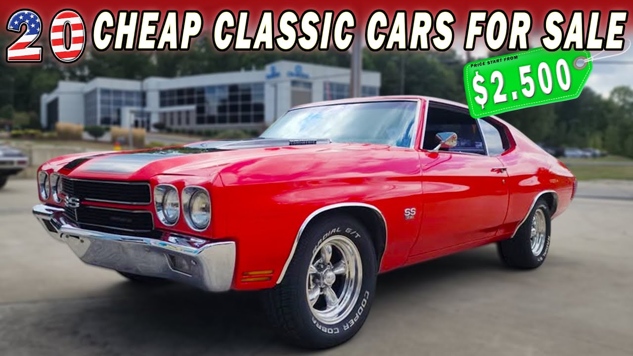 20 Rare and Cheap Classic Cars for Sale Owner Listings