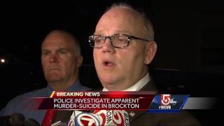 Police investigate apparent murder suicide in Brockton