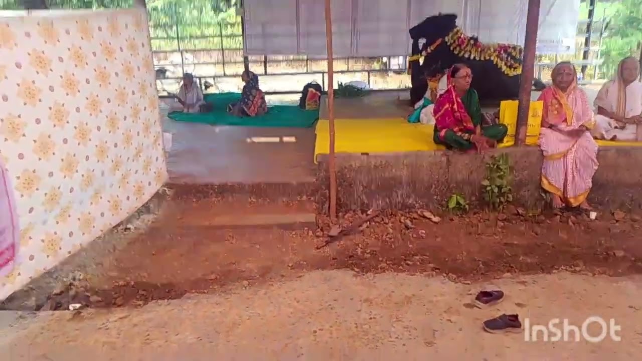 चिपळूण मधील धामण गाव मंदिरात किर्तन