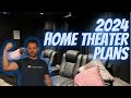 Home theater goals  plans for 2024 part 1  dedicated home theater room ideas