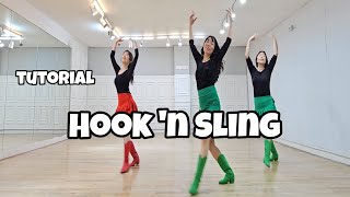Hook 'n Sling - Line Dance (Tutorial)