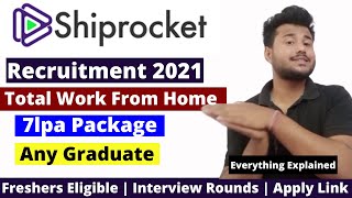 Shiprocket Recruitment 2021 | Jobs For Fresher's | Latest Job Openings | New Job Openings Of 2021