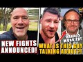 Dana White Makes BIG ANNOUNCEMENT! Bisping LAUGHS at PFL CEO's comments about Dana White!