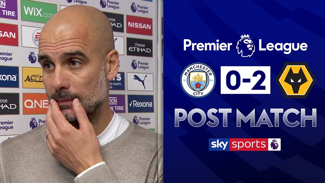 Pep on Man City's 'bad day' after Wolves defeat | Pep Guardiola Post Match | Man City 0-2 Wolves