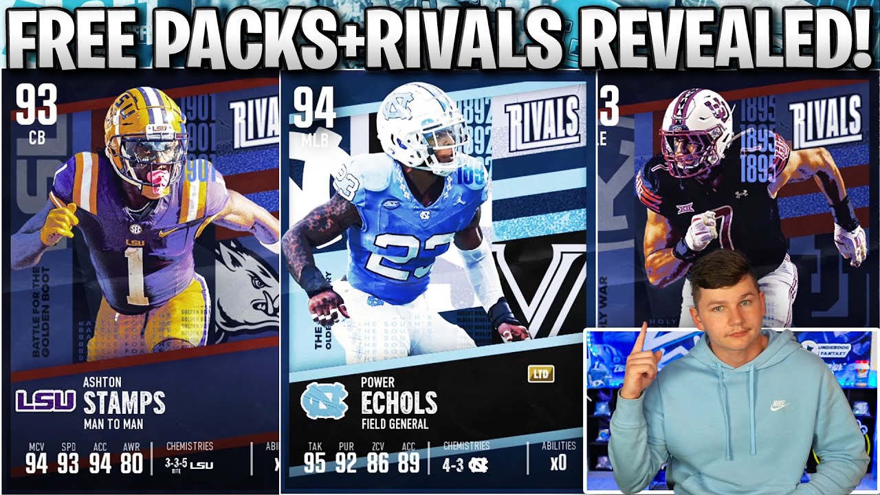 FREE DROPS PACKS! RIVALS PART 4 REVEALED! 94 ECHOLS AND MORE! - YouTube
