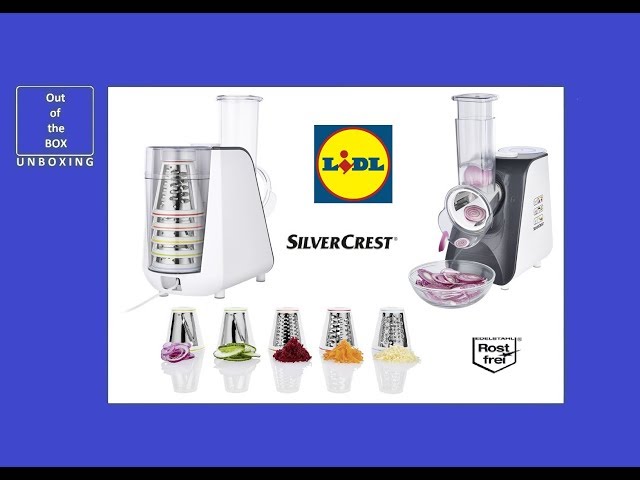 Unboxing and Testing SILVERCREST Electric Grater SGR 150 D1 