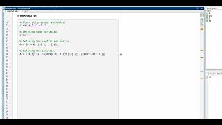 Math245: Chapter 10.1 Ex  31 | Verifying a General Solution in Matlab