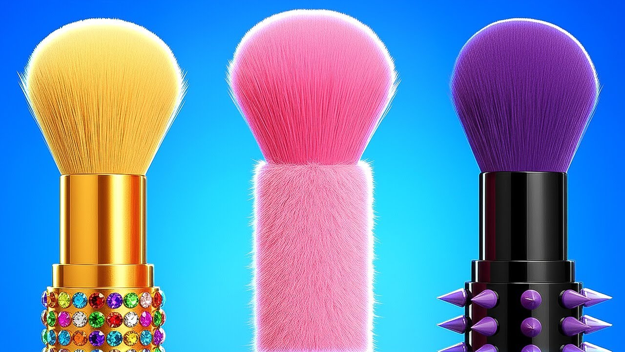 Удивительное сияние красоты ✨ От простого к гламурному макияжу 💅