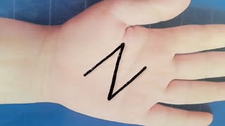 N letter special Mehndi design for hands | Easy and Simple Back Hand mehndi | Mehndi Design | Henna