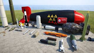 Garry's Mod Nuclear Bombs Testing from Flatgrass Island BOOM!