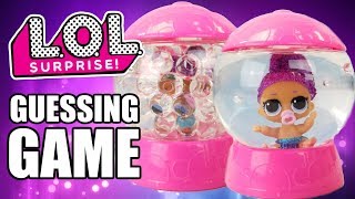 LOL Surprise Guessing Game | L.O.L. Magical Water Surprise + Orbeez Wow World Wowzer Surprise