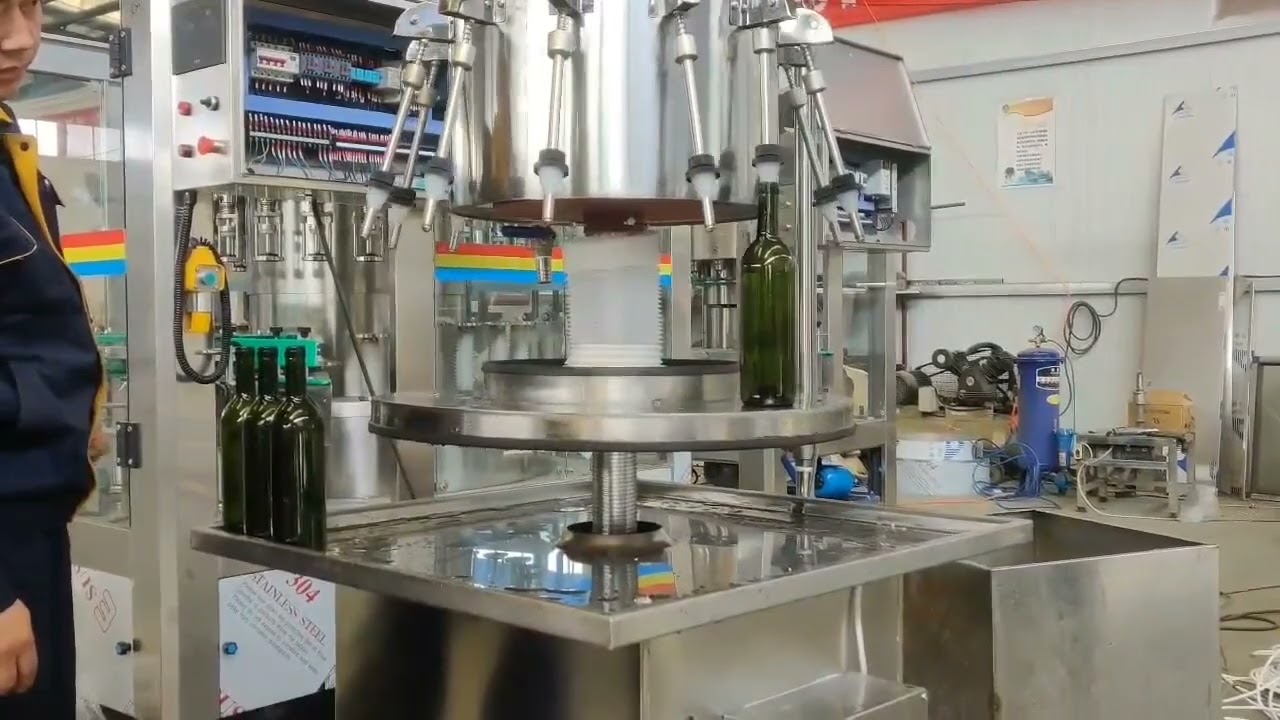 semi auto siphon filling machine YouTube