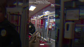 Handcuffed Suspect Tried to Run… It Ended Instantly