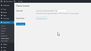 Activate Theme License & Install Required Plugin