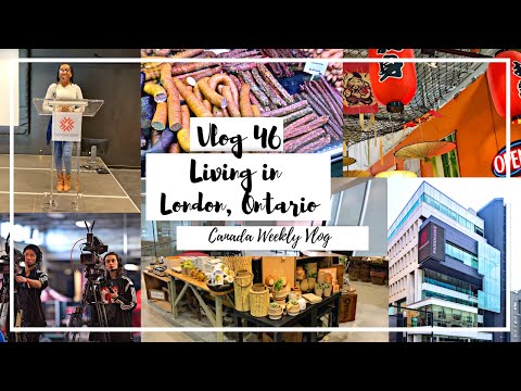 [Vlog 46]:  ?? Fanshawe College TOUR [Pt.2] | Exploring CONVENT GARDEN MARKET!! | LONDON, ONTARIO