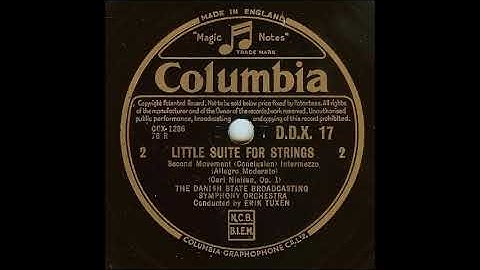 Nielsen Little Suite for Strings (Erik Tuxen, 1948)