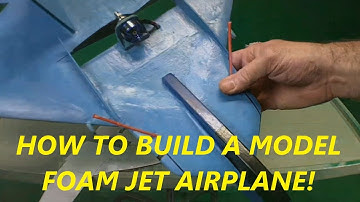 HOW TO Build Custom RC Foam Jet Airplane REVIEW