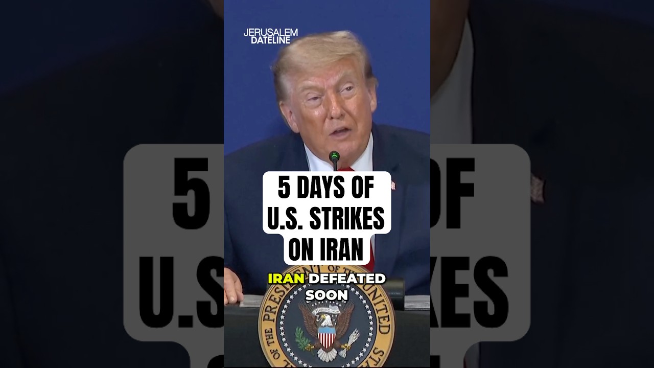 Breaking: Trump Weighs New Iran Military Action as US Strikes Continue #Iran #israel