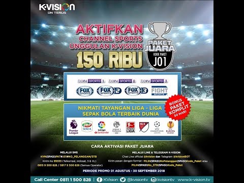 Cara Nonton MNC Grup di Receiver K-VISION Jadul !!. 