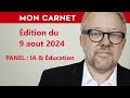 Mon Carnet du 9 aout 2024