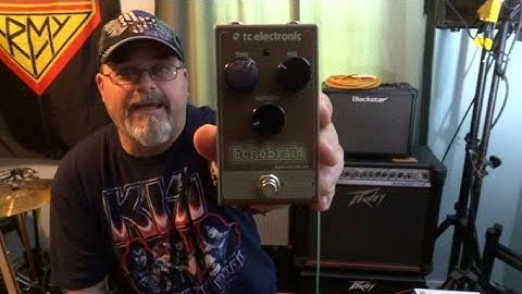 TC electronics Echobrain delay pedal review!!