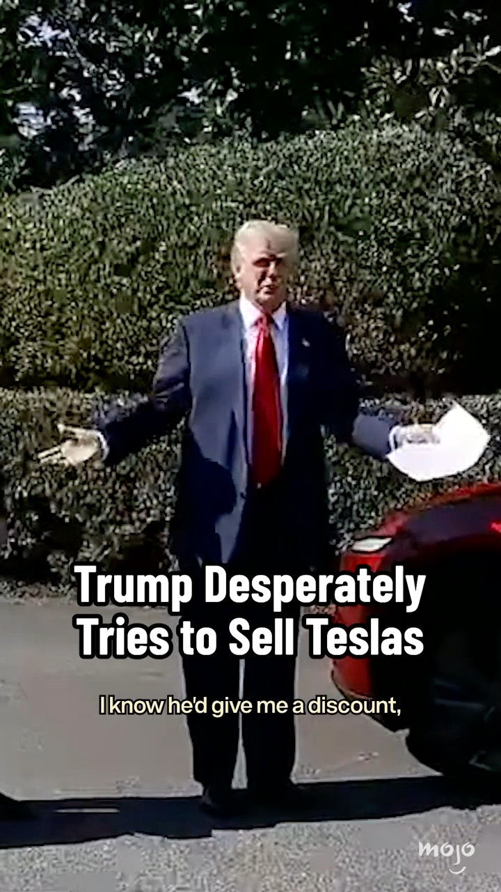 Tesla Trump: President of Selling EV Cars