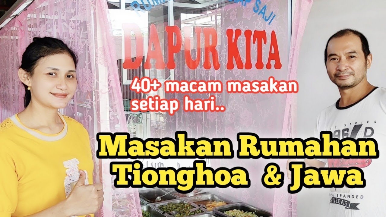Puluhan masakan Tionghoa Jawa. Menu khas kalimantan Thaisu / Keribang enak. Dapur Kita Singkawang