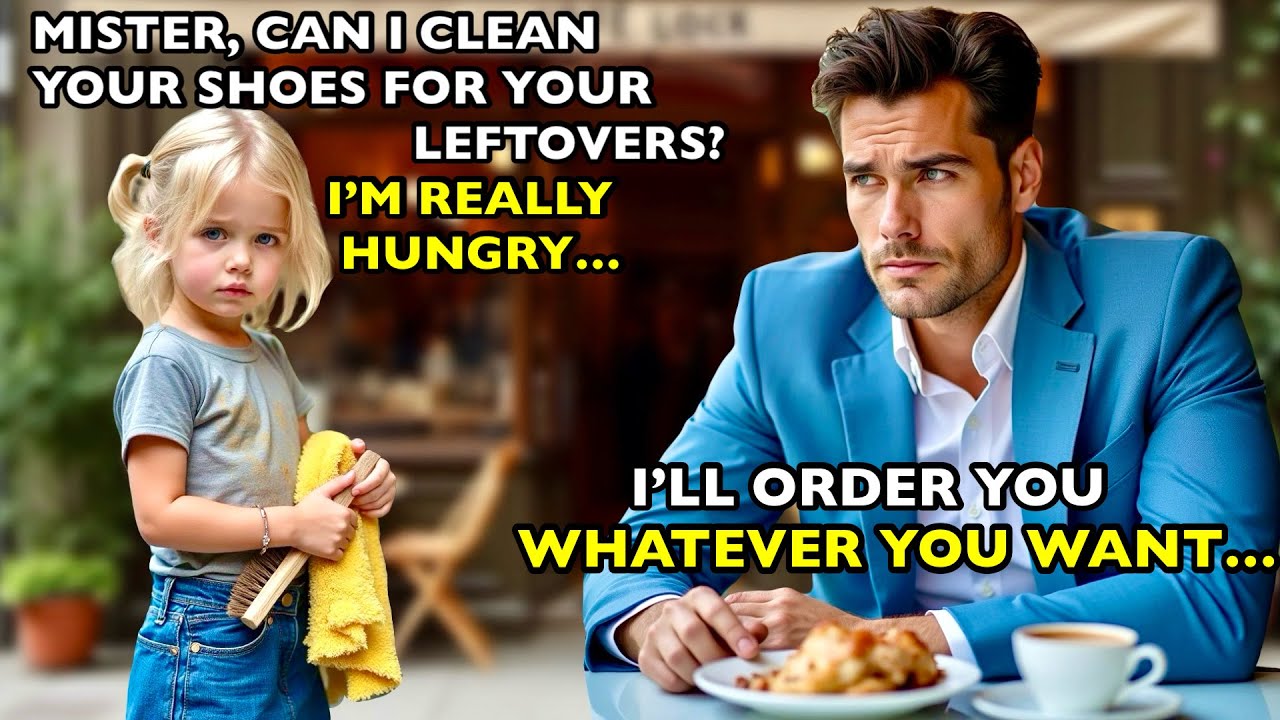 Маленькая девочка предложила почистить обувь миллионера-генерального директора… в обмен на обрезки.