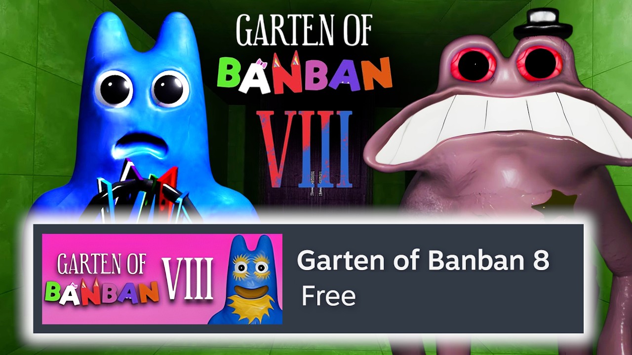 Garten of BanBan 8 will be FREE?!...(Huge News)