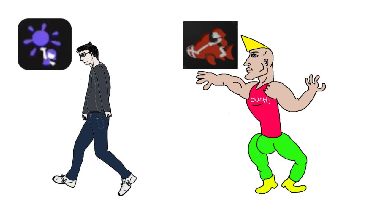 Splatoon 3 - The Virgin Booyah Bomb vs. The Chad Reef Slider