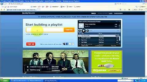 MySpace Profile Layout Tips : How to Make a MySpace Playlist