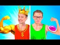 RICH Jock VS BROKE Nerd -Principal's Son VS Good Student |How to become popular by La La Life School