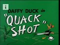 Looney Tunes "Quack Shot" Opening and Closing