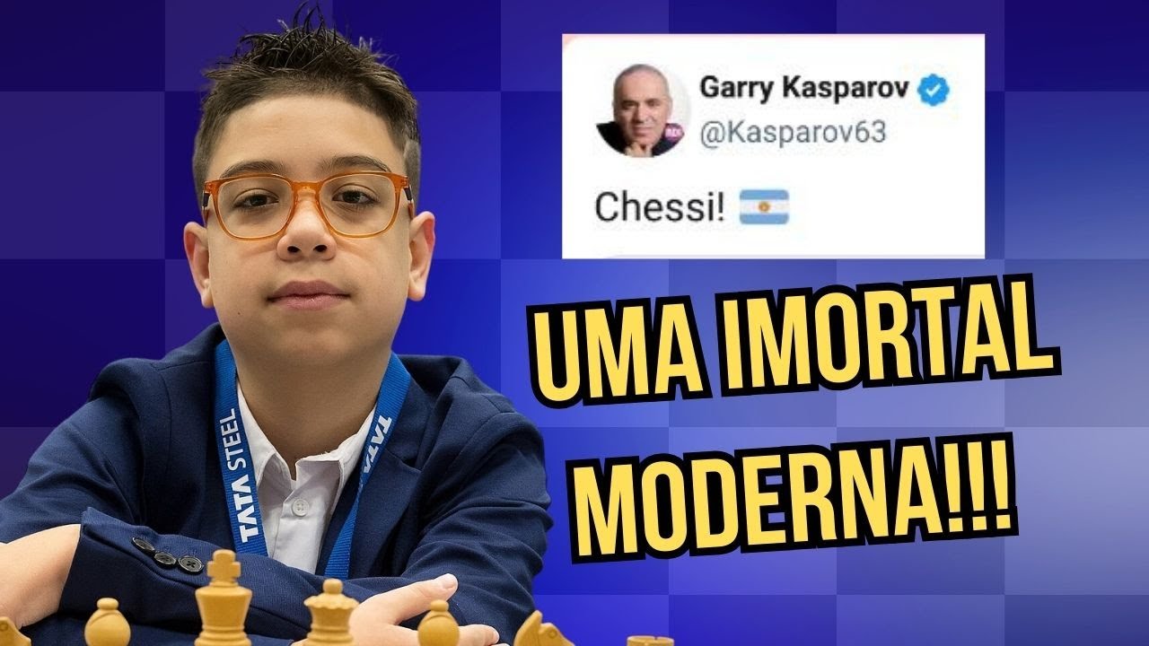 Uma Partida tão Linda que Impressionou até Kasparov!!