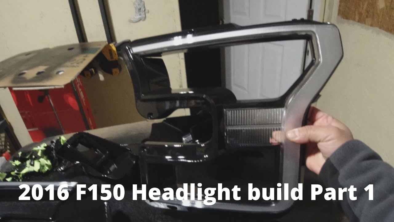 How To Paint F150 Headlights