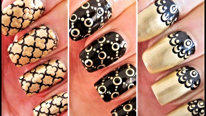 3 Easy Nail Art for Beginners Using a Dotting Tool 