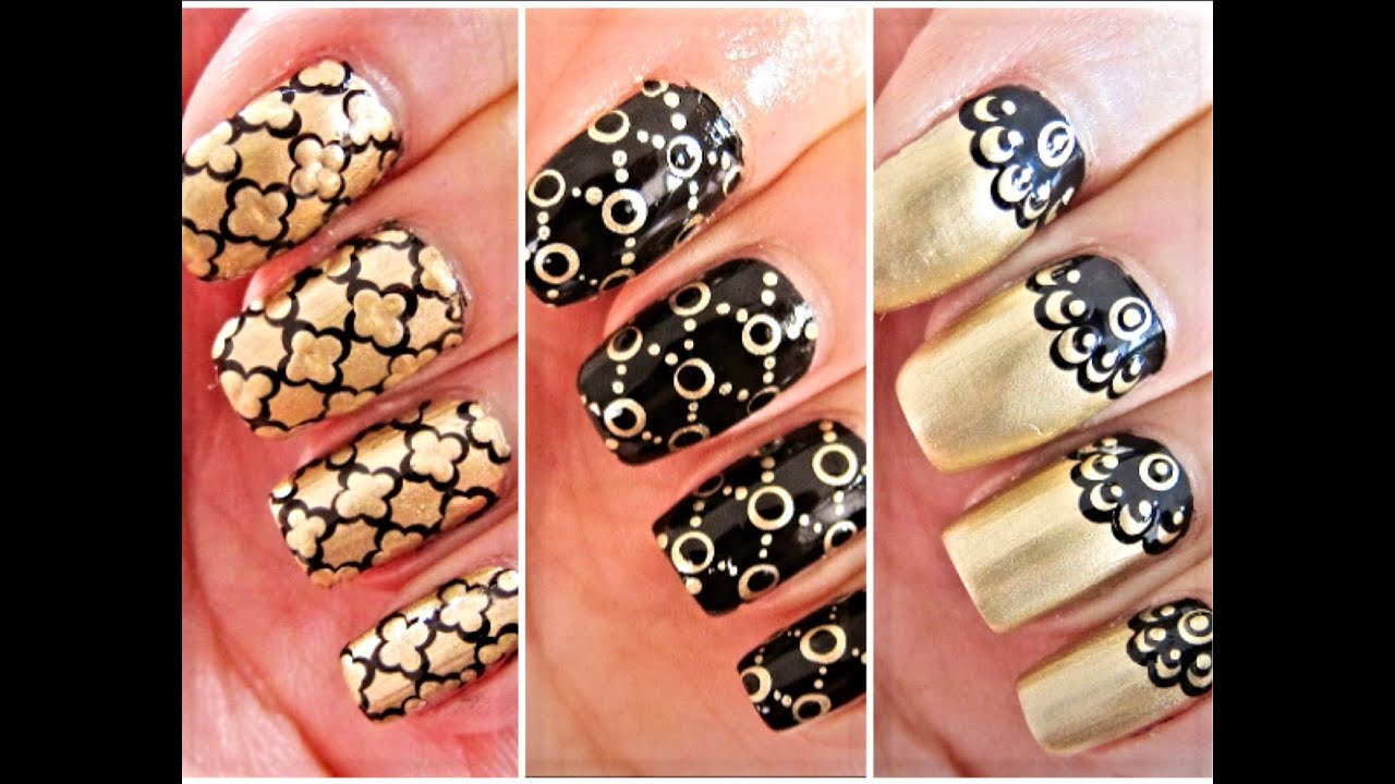 5. Easy Nail Art with Dotting Tool and Nail Polish - wide 7