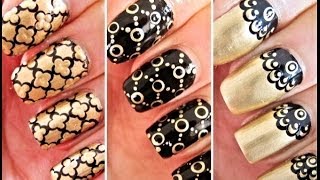 3 Easy Nail Art For Beginners Using A Dotting Tool 3 Easy Nail Art For Beginners Using A Dotting Tool