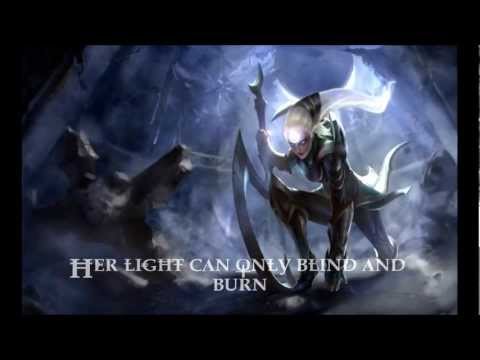League of Legends Diana Login Screen Song Daylights End With Lyrics (HD)