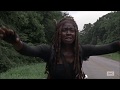 The Walking Dead 10x13 | Michonne's hallucinations (Comparison)