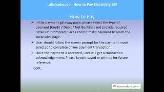 Lakshadweep - Pay Electricity Bill screenshot 5