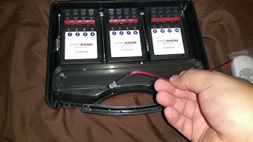 P12 Firing System from Pyroboom Unboxing