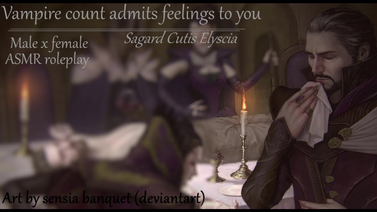 Повелитель вампиров признаётся тебе в любви [Мужчина x женщина] [ASMR] [Ролевая игра]